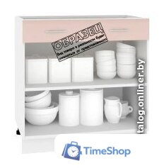 Шкаф напольный Кортекс-мебель Корнелия Лира НШ80р1ш без столешницы (венге) - Изображение №2 — Интернет-магазин Time-Shop