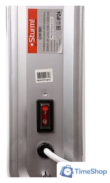 Конвектор Sturm CH1501 - Изображение №6 — Интернет-магазин Time-Shop