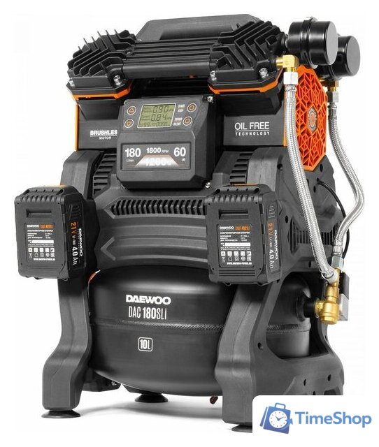 Компрессор Daewoo Power DAC 180S Li (с 2-мя АКБ) - Изображение №2 — Интернет-магазин Time-Shop