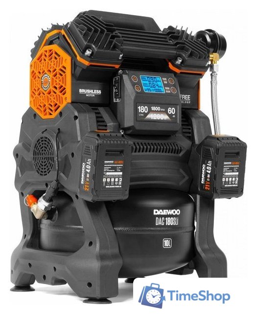 Компрессор Daewoo Power DAC 180S Li (с 2-мя АКБ) - Изображение №4 — Интернет-магазин Time-Shop