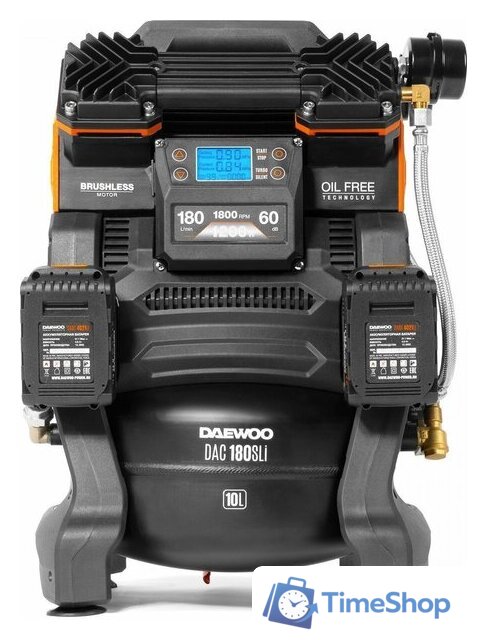 Компрессор Daewoo Power DAC 180S Li (с 2-мя АКБ) - Изображение №3 — Интернет-магазин Time-Shop