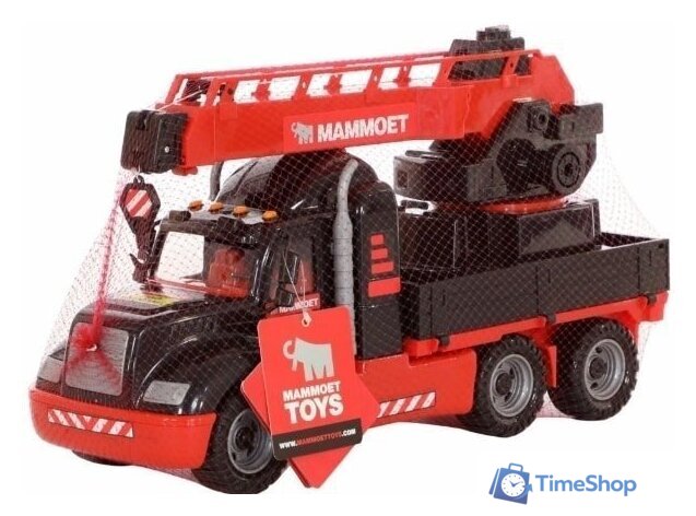 Автомобиль с краном Полесье Автомобиль-кран с поворотной платформой 56771 - Изображение №5 — Интернет-магазин Time-Shop