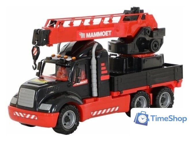 Автомобиль с краном Полесье Автомобиль-кран с поворотной платформой 56771 - Изображение №1 — Интернет-магазин Time-Shop