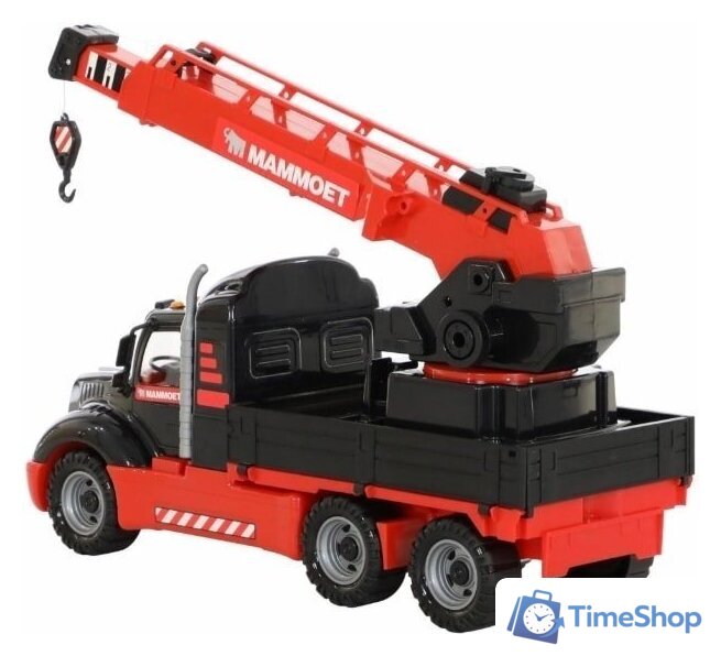 Автомобиль с краном Полесье Автомобиль-кран с поворотной платформой 56771 - Изображение №2 — Интернет-магазин Time-Shop