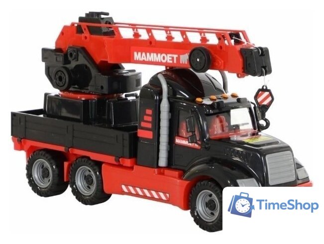 Автомобиль с краном Полесье Автомобиль-кран с поворотной платформой 56771 - Изображение №4 — Интернет-магазин Time-Shop