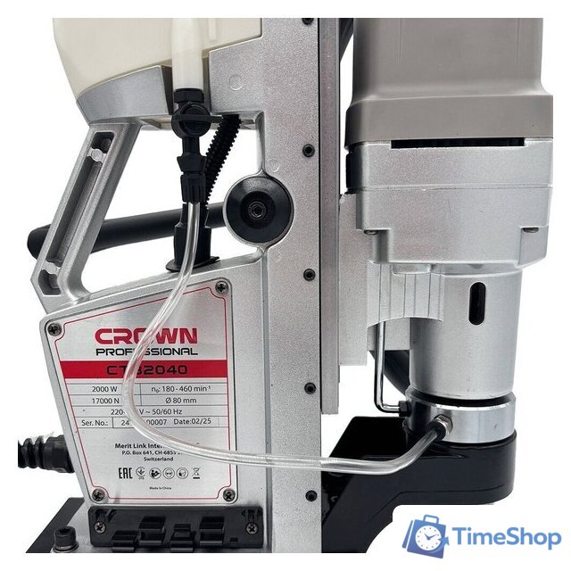 Сверлильный станок Crown магнитный CT32040 - Изображение №7 — Интернет-магазин Time-Shop