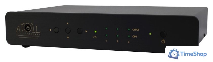 Цифро-аналоговый преобразователь ATOLL DAC100 Signature (черный) - Изображение №1 — Интернет-магазин Time-Shop
