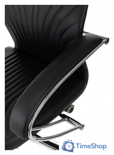 Офисное кресло Бюрократ CH-610SL (черный, экокожа) - Изображение №6 — Интернет-магазин Time-Shop