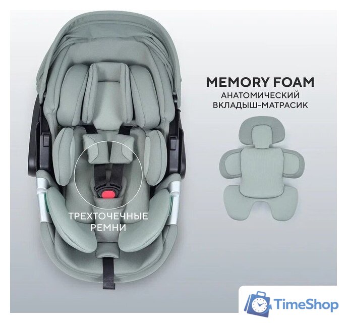 Детское автокресло Rant Aster Zero AY378 (оливковый) - Изображение №20 — Интернет-магазин Time-Shop