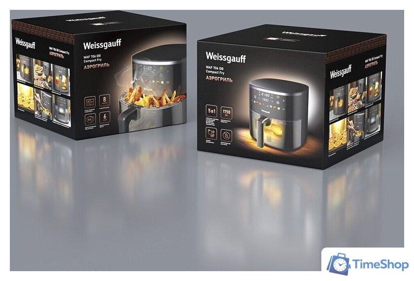 Аэрогриль (аэрофритюрница) Weissgauff WAF 706 DB Compact Fry - Изображение №31 — Интернет-магазин Time-Shop