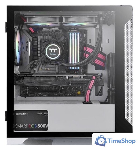 Корпус Thermaltake S100 TG Snow Edition CA-1Q9-00S6WN-00 - Изображение №4 — Интернет-магазин Time-Shop
