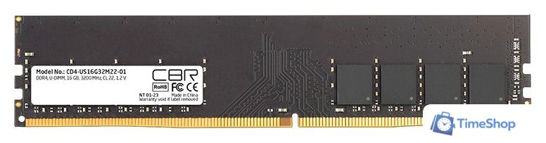 Оперативная память CBR 16ГБ DDR4 3200 МГц CD4-US16G32M22-01 - Изображение №1 — Интернет-магазин Time-Shop