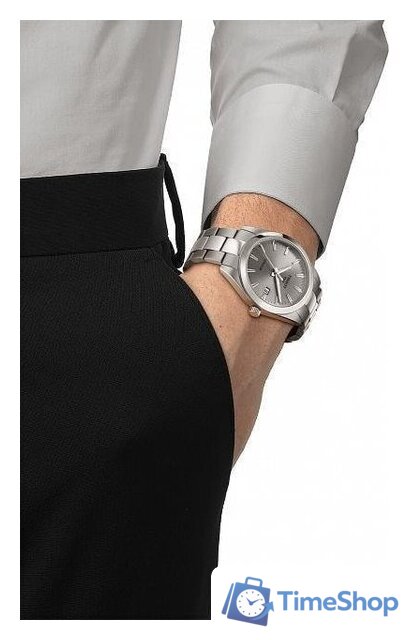 Наручные часы Tissot Gentleman Titanium T127.410.44.081.00 - Изображение №4 — Интернет-магазин Time-Shop