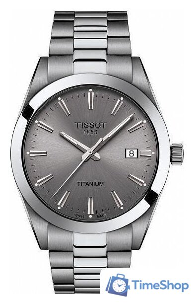 Наручные часы Tissot Gentleman Titanium T127.410.44.081.00 - Изображение №1 — Интернет-магазин Time-Shop