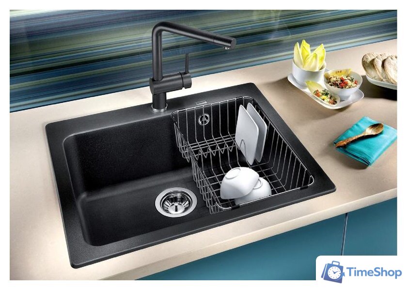 Кухонная мойка Blanco Naya 6 519639 (темная скала) - Изображение №9 — Интернет-магазин Time-Shop