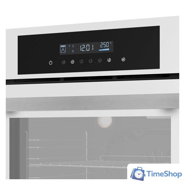 Электрический духовой шкаф MAUNFELD AEOD6063W - Изображение №6 — Интернет-магазин Time-Shop