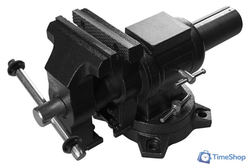 Тиски Berger Чугун. поворотные с трубным зажимом и наковальней 125мм BG1340 - Изображение №1 — Интернет-магазин Time-Shop