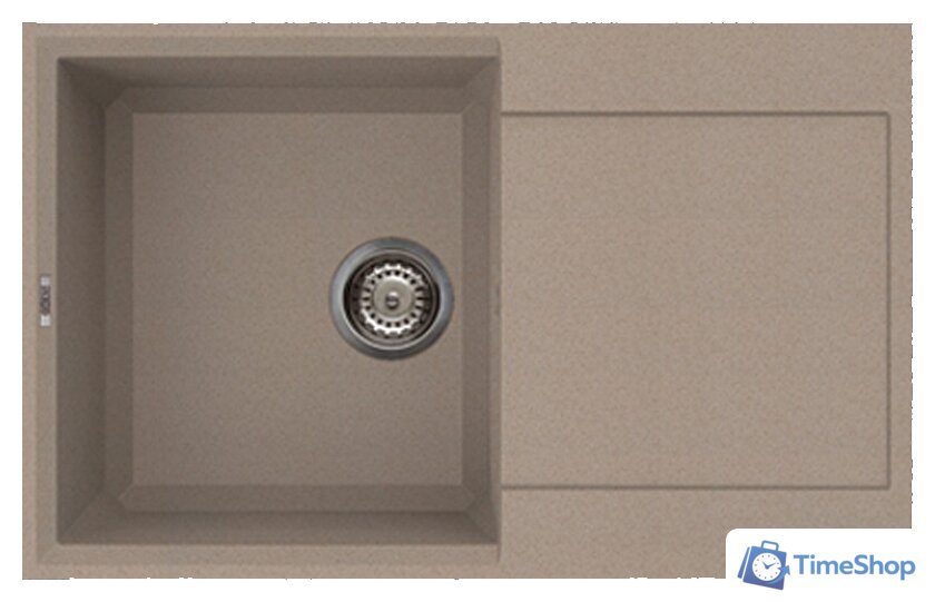 Кухонная мойка Elleci Easy 135 Tortora 43 - Изображение №1 — Интернет-магазин Time-Shop