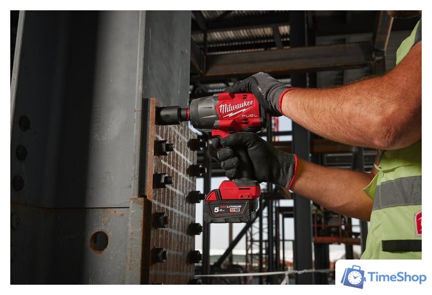 Гайковерт Milwaukee M18 FHIWF2F12MC-502X 4933499452 (с 2-мя АКБ, кейс) - Изображение №6 — Интернет-магазин Time-Shop
