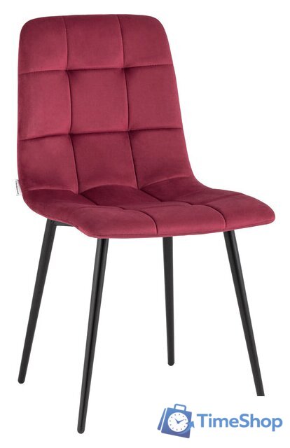 Стул Stool Group Одди AV 406N-Cbor-08 (велюр красный) - Изображение №1 — Интернет-магазин Time-Shop