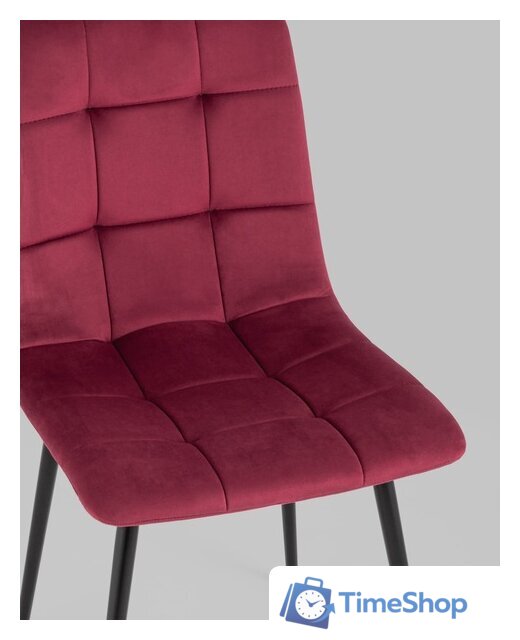 Стул Stool Group Одди AV 406N-Cbor-08 (велюр красный) - Изображение №8 — Интернет-магазин Time-Shop