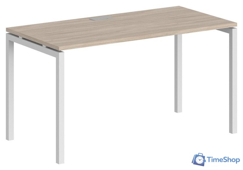 Стол Norden 120x60x75 SG.201.OL.44.WH (дуб светлый/белый) - Изображение №1 — Интернет-магазин Time-Shop