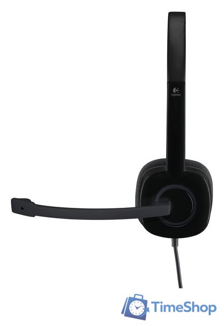 Офисная гарнитура Logitech Stereo Headset H151 - Изображение №2 — Интернет-магазин Time-Shop