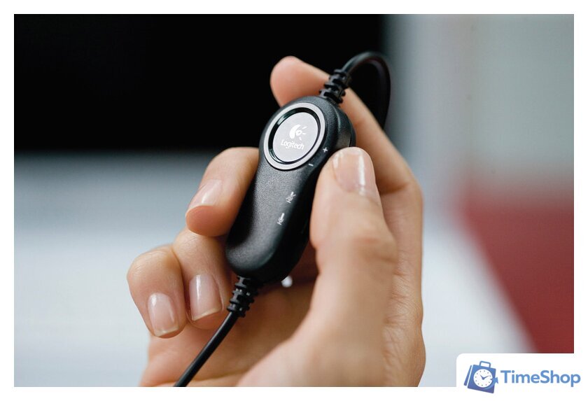 Офисная гарнитура Logitech Stereo Headset H151 - Изображение №9 — Интернет-магазин Time-Shop