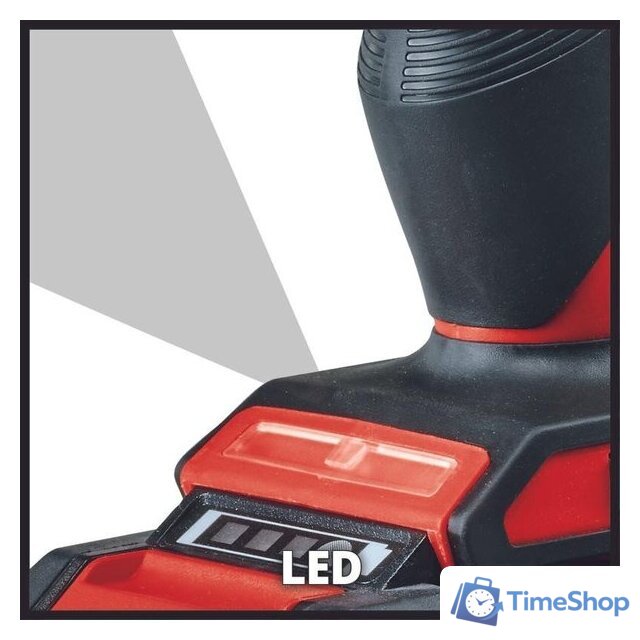 Дрель-шуруповерт Einhell E-CD 18/45 3X-Li 4513990 (с 1-им АКБ, кейс) - Изображение №5 — Интернет-магазин Time-Shop