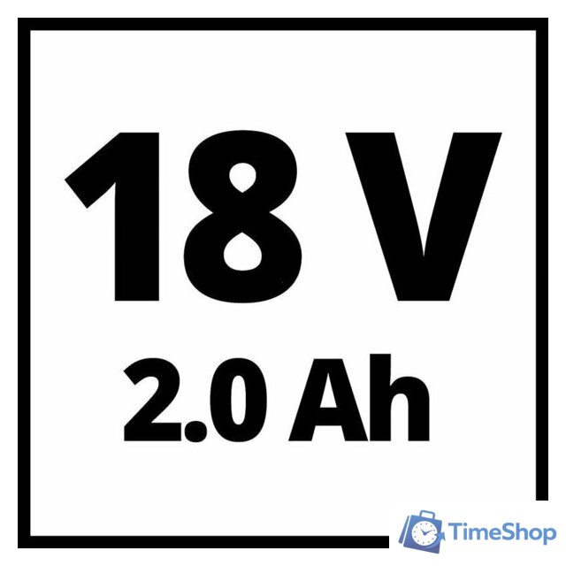 Дрель-шуруповерт Einhell E-CD 18/45 3X-Li 4513990 (с 1-им АКБ, кейс) - Изображение №16 — Интернет-магазин Time-Shop