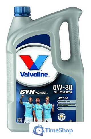Моторное масло Valvoline Synpower MST C4 5W-30 5л - Изображение №1 — Интернет-магазин Time-Shop