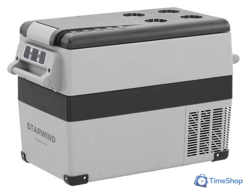 Компрессорный автохолодильник StarWind Mainfrost M8 45л (серый) - Изображение №1 — Интернет-магазин Time-Shop
