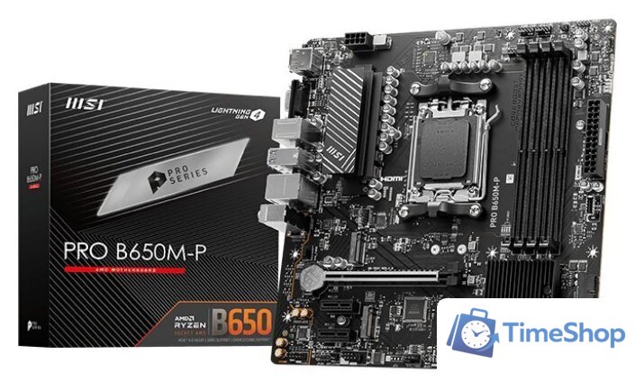 Материнская плата MSI Pro B650M-P - Изображение №2 — Интернет-магазин Time-Shop