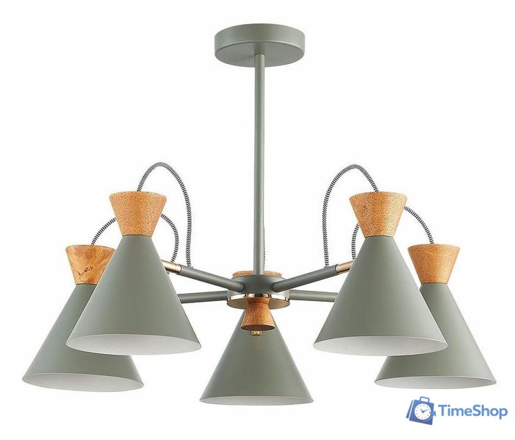 Люстра средней высоты Evoluce Modica SLE125112-05 - Изображение №2 — Интернет-магазин Time-Shop