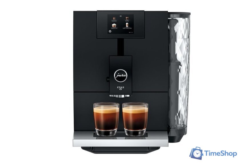 Кофемашина JURA Ena 8 Full Metropolitan Black 15493 - Изображение №2 — Интернет-магазин Time-Shop