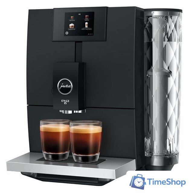 Кофемашина JURA Ena 8 Full Metropolitan Black 15493 - Изображение №1 — Интернет-магазин Time-Shop