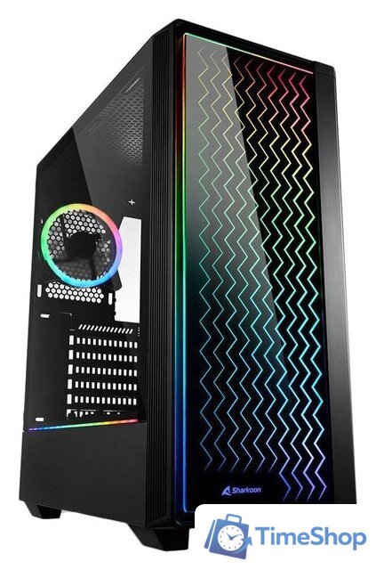 Корпус Sharkoon RGB Lit 200 - Изображение №1 — Интернет-магазин Time-Shop