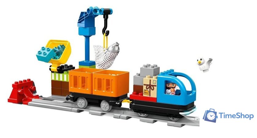 Конструктор LEGO Duplo 10875 Грузовой поезд - Изображение №4 — Интернет-магазин Time-Shop