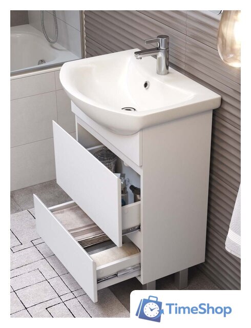  Vigo Тумба Wing 600-0-2 (Балтика) белый - Изображение №5 — Интернет-магазин Time-Shop