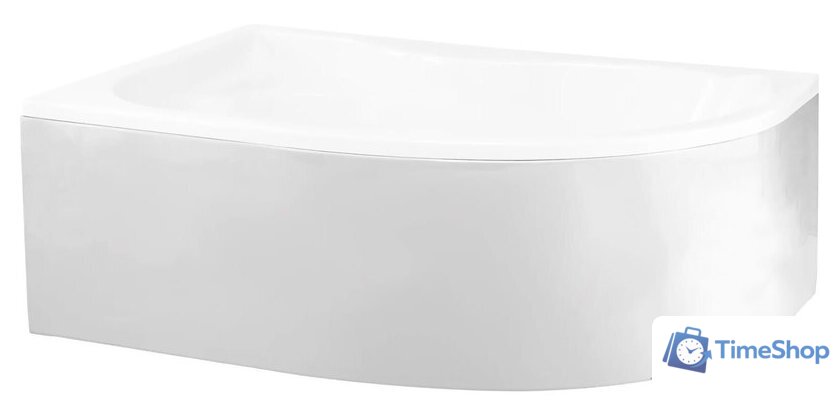 Фронтальный экран под ванну Polimat Dora 170x110 00316 (белый) - Изображение №1 — Интернет-магазин Time-Shop