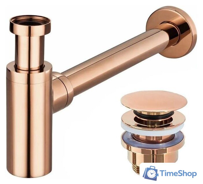 Сифон Rea Klik-Klak REA-A8541 (розовое золото) - Изображение №1 — Интернет-магазин Time-Shop