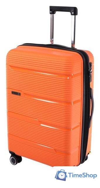 Чемодан-спиннер Pride РР-203 (M, оранжевый) - Изображение №2 — Интернет-магазин Time-Shop
