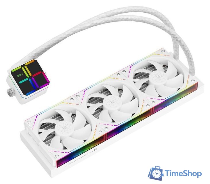 Система жидкостного охлаждения для процессора Thermalright Magic Qube 360 ARGB (белый) - Изображение №5 — Интернет-магазин Time-Shop