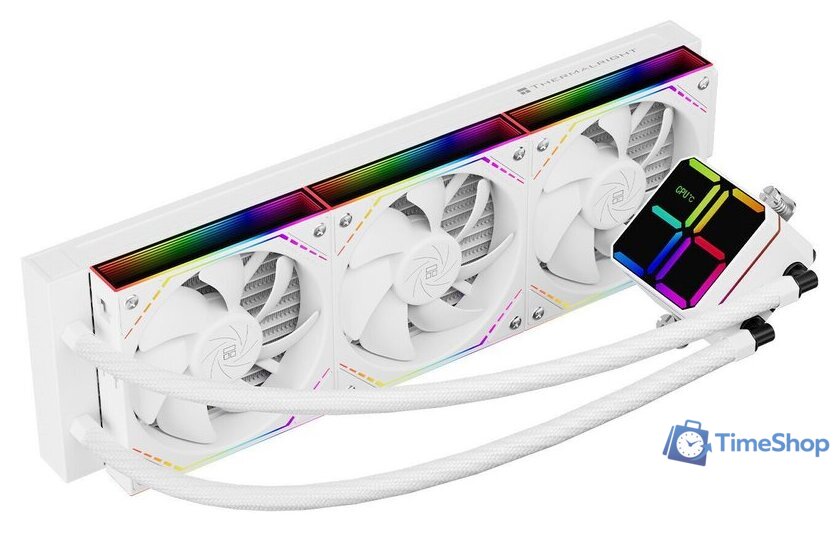 Система жидкостного охлаждения для процессора Thermalright Magic Qube 360 ARGB (белый) - Изображение №2 — Интернет-магазин Time-Shop