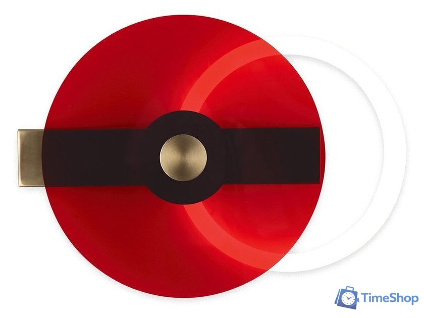 Бра Kinklight Роули 08413.20(06) (бронза/плафон красный) - Изображение №1 — Интернет-магазин Time-Shop