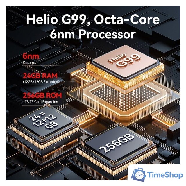 Телефон Cubot KingKong AX 12GB/256GB (черный) - Изображение №5 — Интернет-магазин Time-Shop