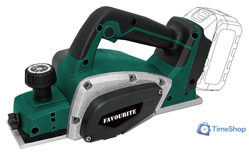 Рубанок Favourite OBS 21 FPL (без АКБ) - Изображение №1 — Интернет-магазин Time-Shop