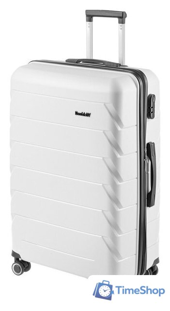 Чемодан-спиннер DoubleW YF-PP02 (L, белый) - Изображение №1 — Интернет-магазин Time-Shop