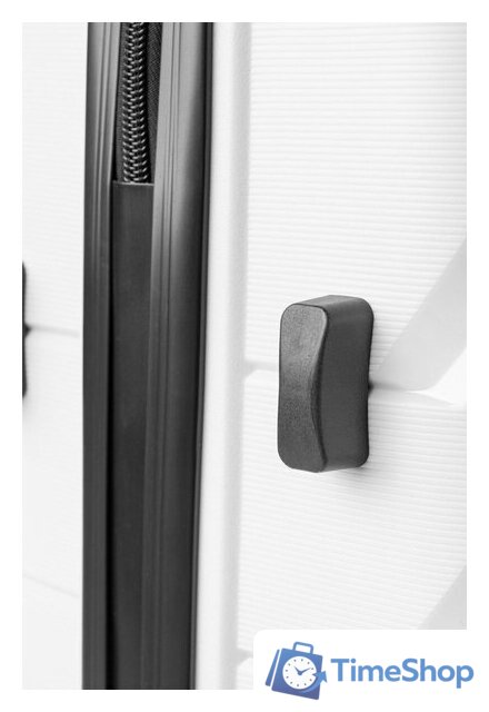 Чемодан-спиннер DoubleW YF-PP02 (L, белый) - Изображение №7 — Интернет-магазин Time-Shop