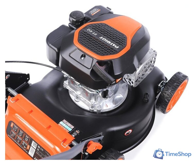 Газонокосилка Patriot PT 412 - Изображение №7 — Интернет-магазин Time-Shop